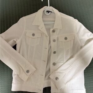 Buffalo David Bitton White Jean Jacket